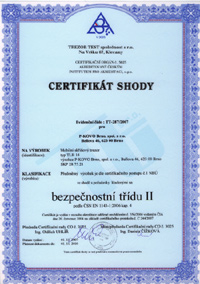 Certifikáty Certifikáty
