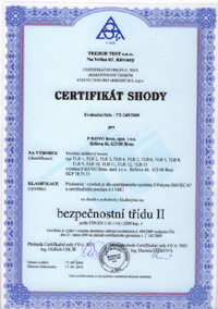Certifikáty Certifikáty