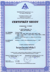 Certifikáty Certifikáty